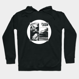 HONDA NSX Black 'N White 5 (Black Version) Hoodie